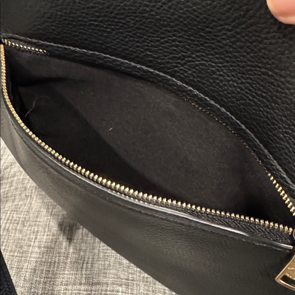 Coach Bag Ellie File Black Pebbled Leather Crossbody - Picture 12 of 17